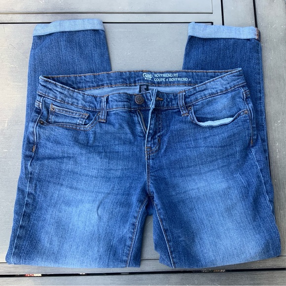 GAP Boyfriend Fit Coupe Jeans US Size 8/29R - Picture 1 of 7